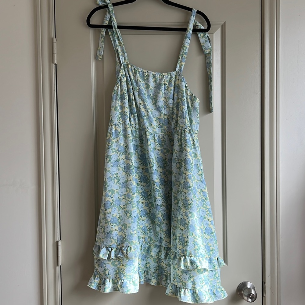 Shein Floral Babydoll Dress